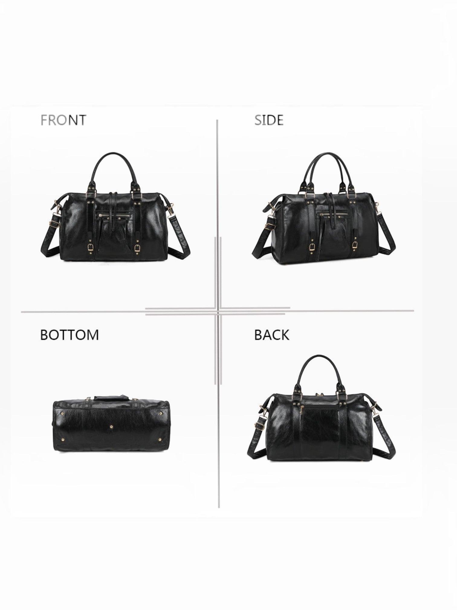 Sac XL format A4 Métallique Skyla GALLANTRY - Sacs - GALLANTRY