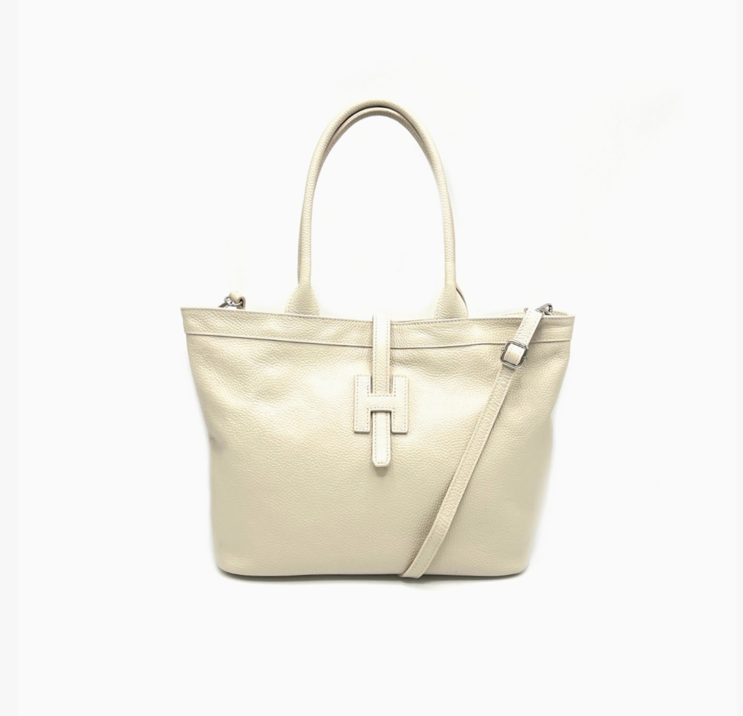 Sac à bandoulière cuir véritable grand modèle SUIE VALENTINI