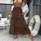 Jupe Longue Viscose Taille Élastique ESTEE BROWN - Jupes - ESTEE BROWN