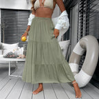 Jupe Longue Viscose Taille Élastique ESTEE BROWN