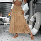 Jupe Longue Viscose Taille Élastique ESTEE BROWN - Jupes - ESTEE BROWN