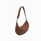 Sac Hobo Demi-Lune Cuir Véritable SUIE VALENTINI