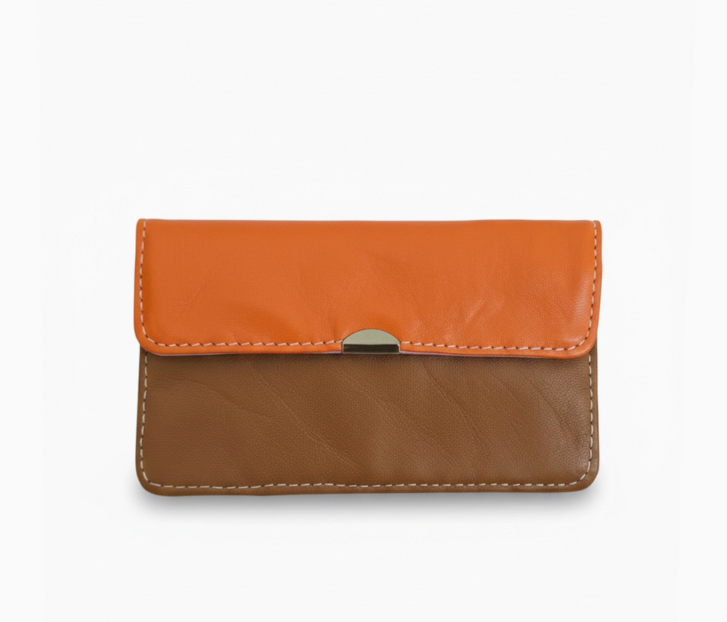Porte-monnaie multi poches cuir ROYAL MARAIS