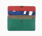 Porte-monnaie multi poches cuir ROYAL MARAIS