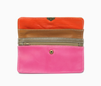 Porte-monnaie multi poches cuir ROYAL MARAIS