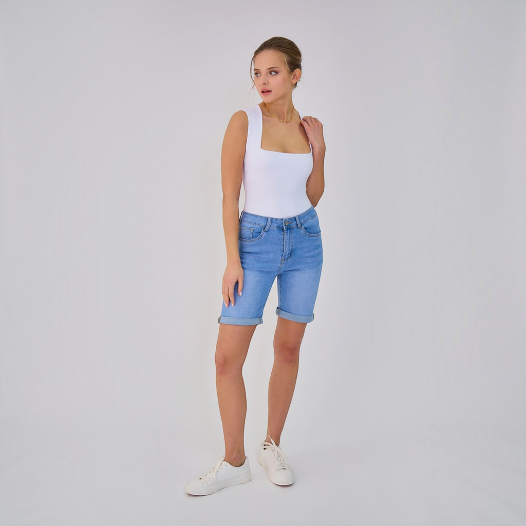 Short en jean Slim "Talya" ANDY & LUCY