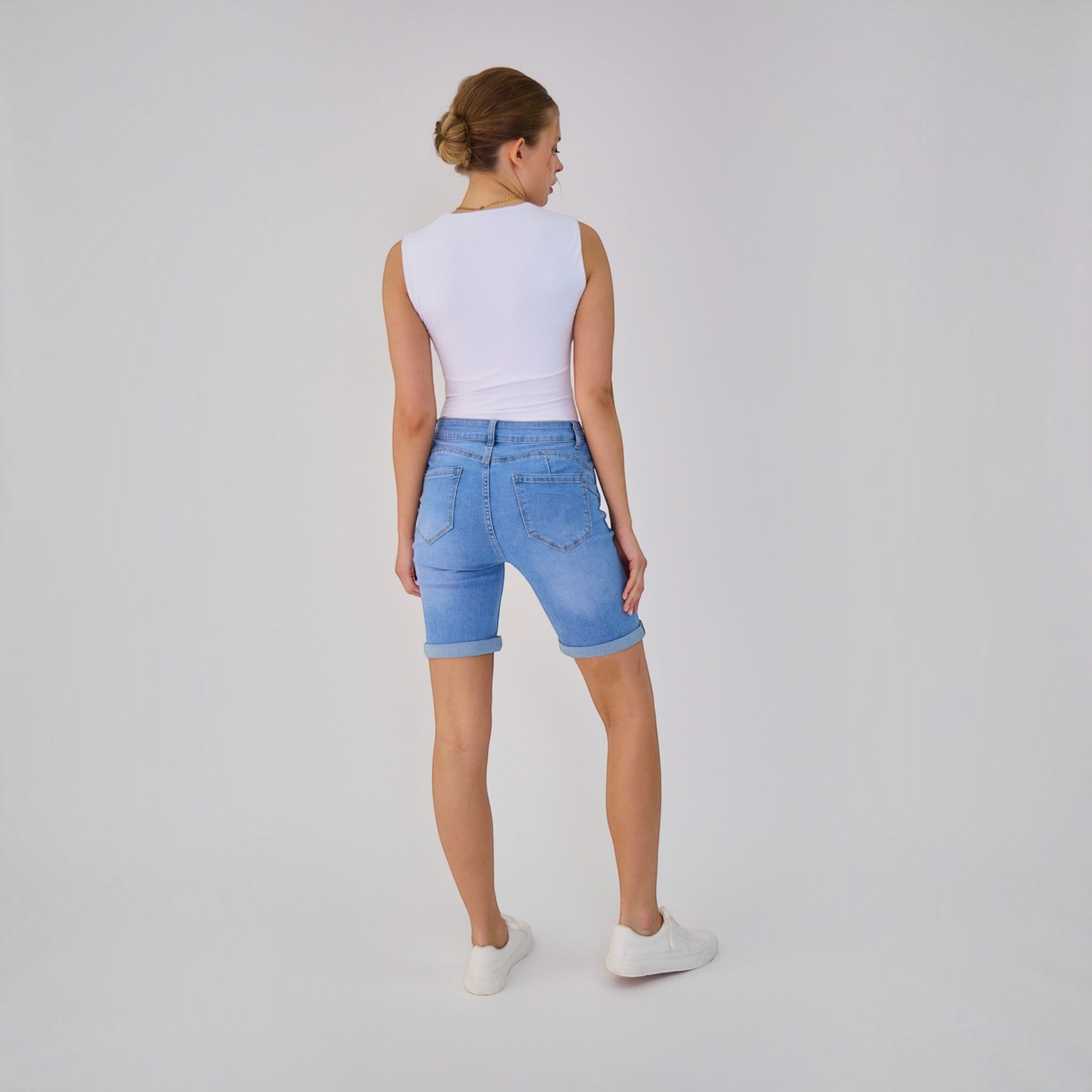 Short en jean Slim "Talya" ANDY & LUCY