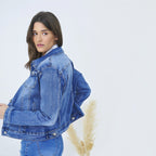Veste en jean Regular "Erica" ANDY & LUCY