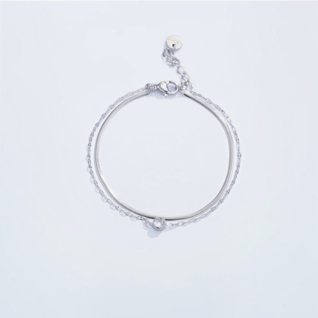 Bracelets double en acier inoxydable - Bijoux - BYREN