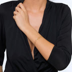 Bracelets double en acier inoxydable