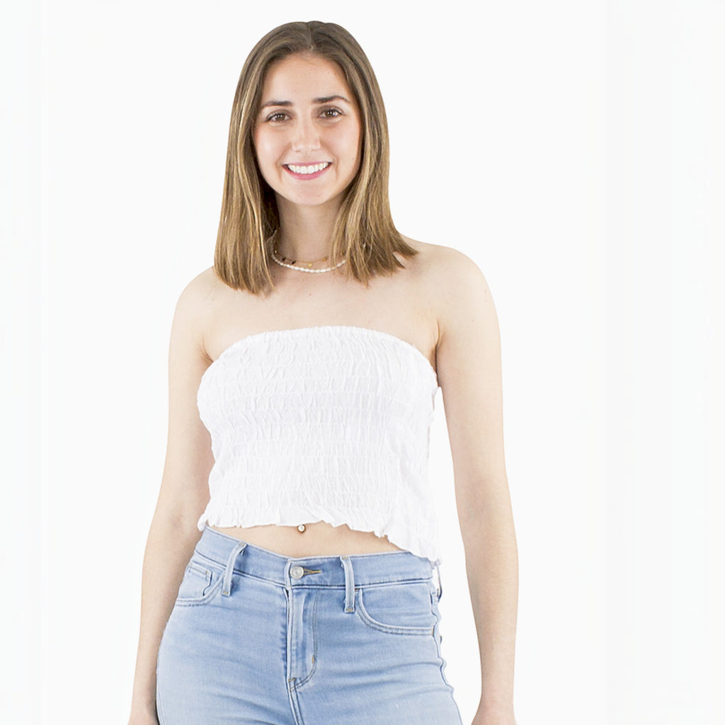 Top bustier bohème COLINE - Tops - COLINE