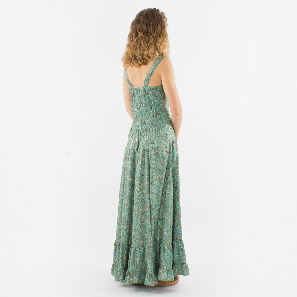 Robe longue à bretelles larges COLINE - Robes - COLINE