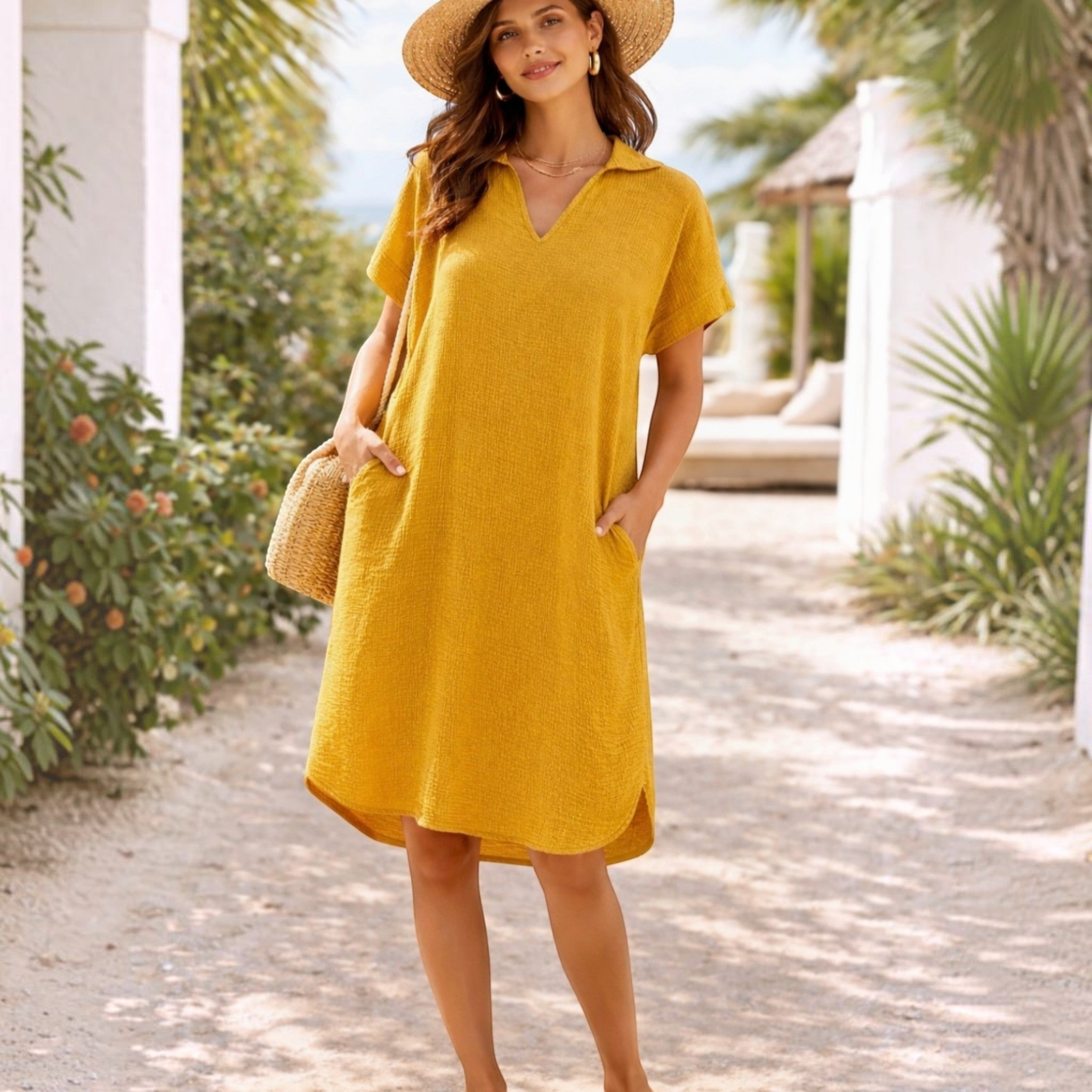 Robe longue Eden POMELO PARIS