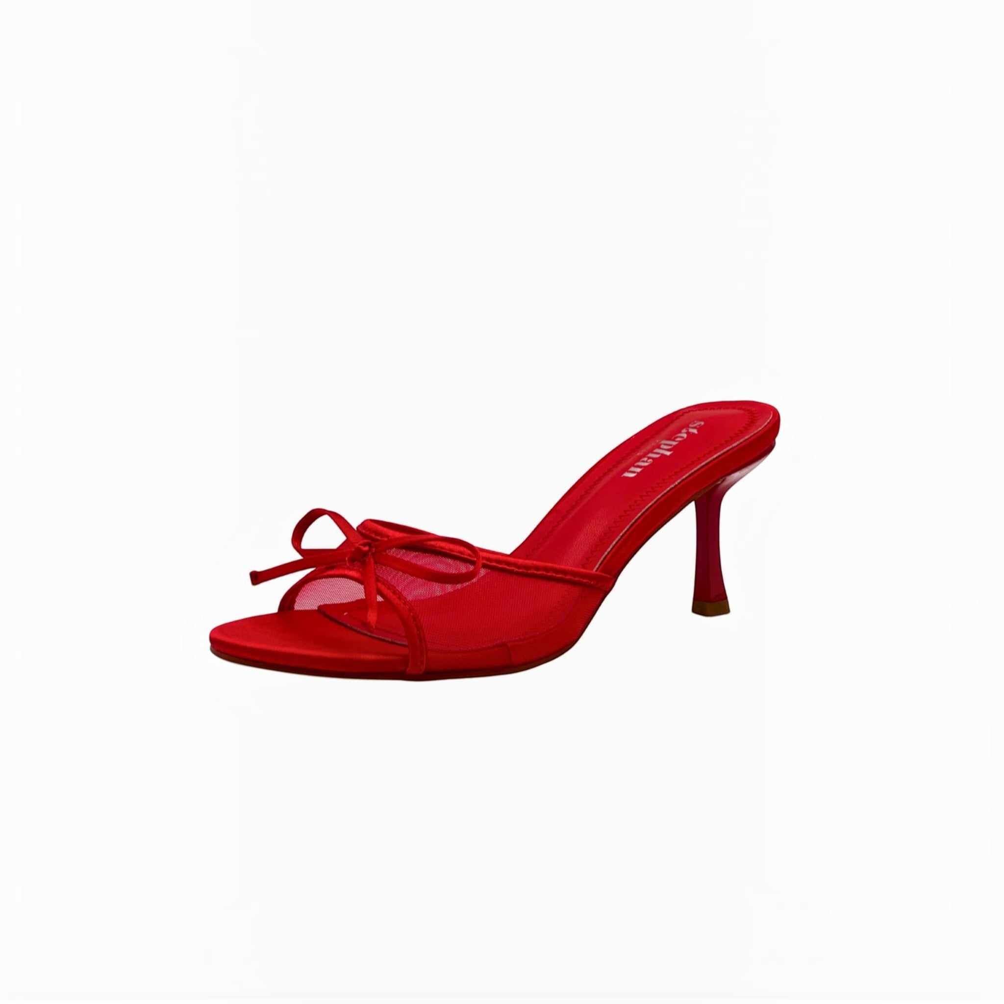 Mule à talon avec fines brides nouées STEPHAN PARIS