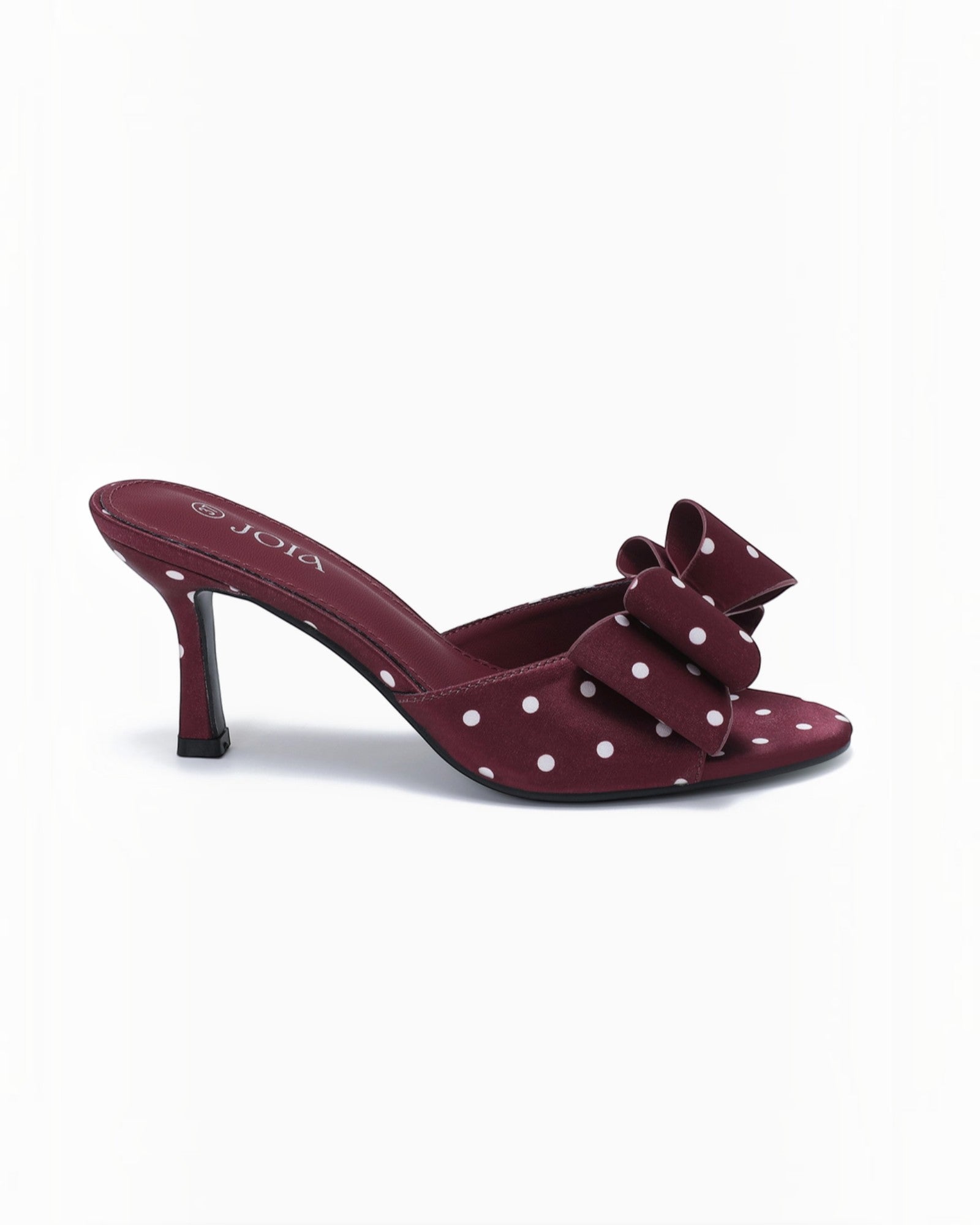 Mules à Talon Nœud Chic