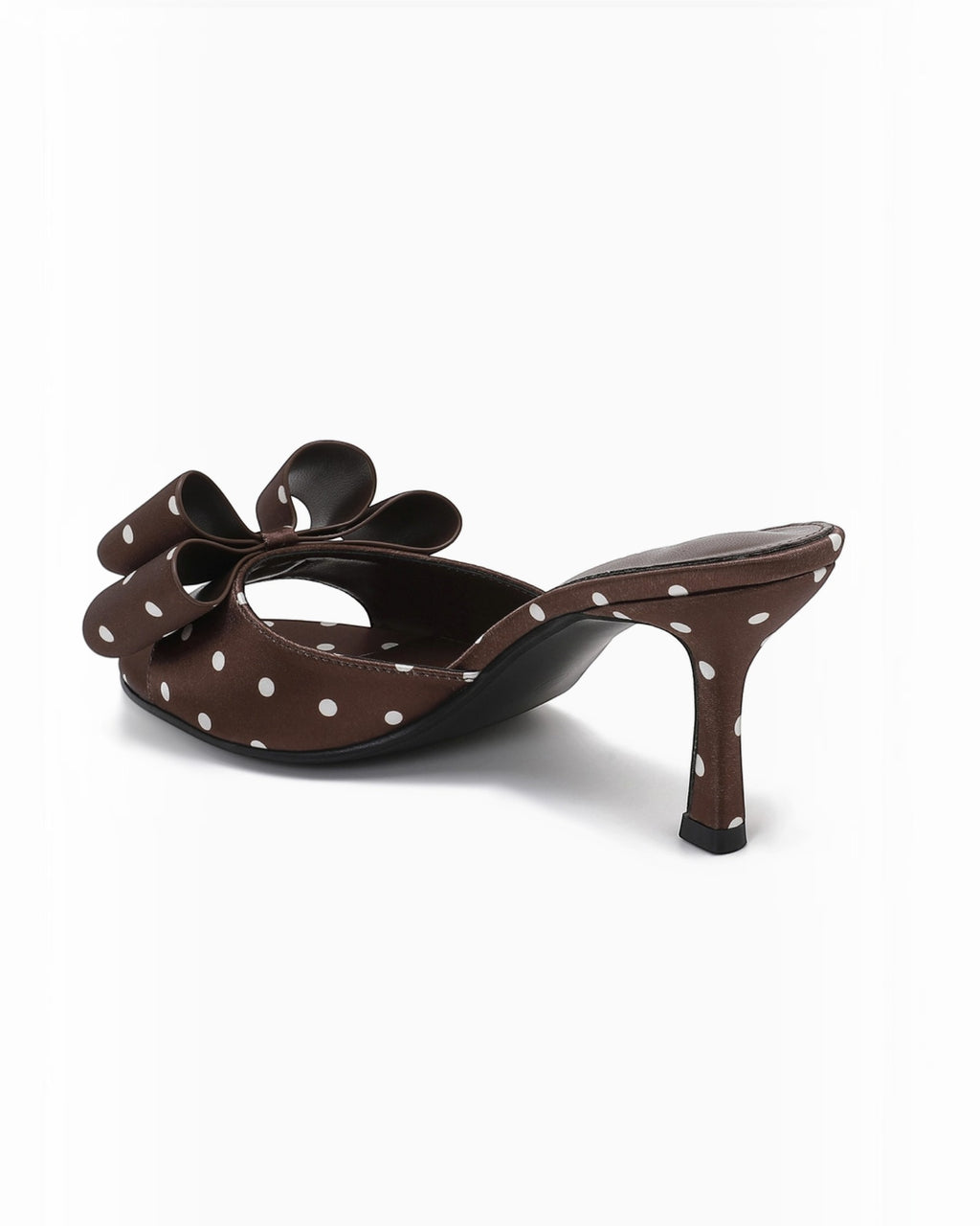 Mules à Talon Nœud Chic