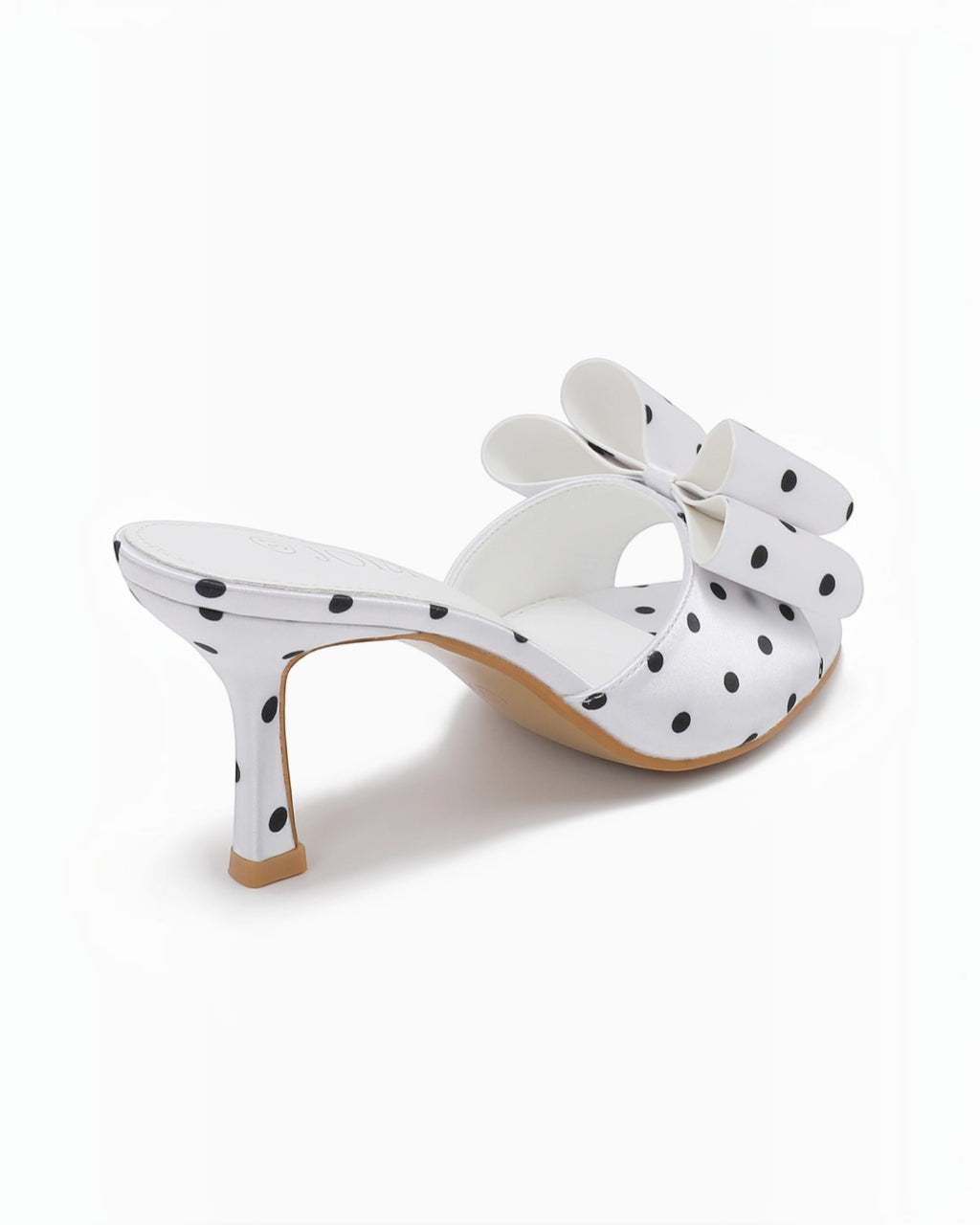 Mules à Talon Nœud Chic