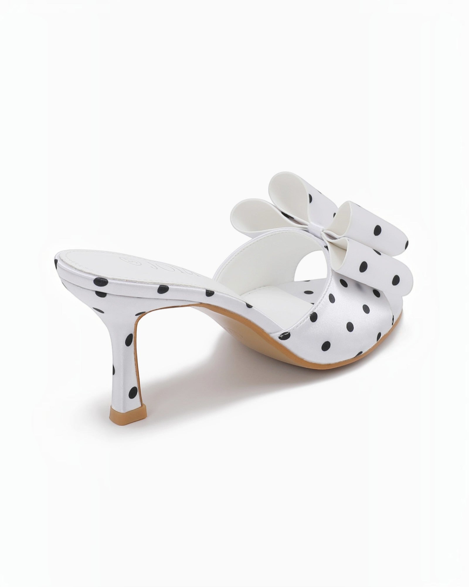Mules à Talon Nœud Chic