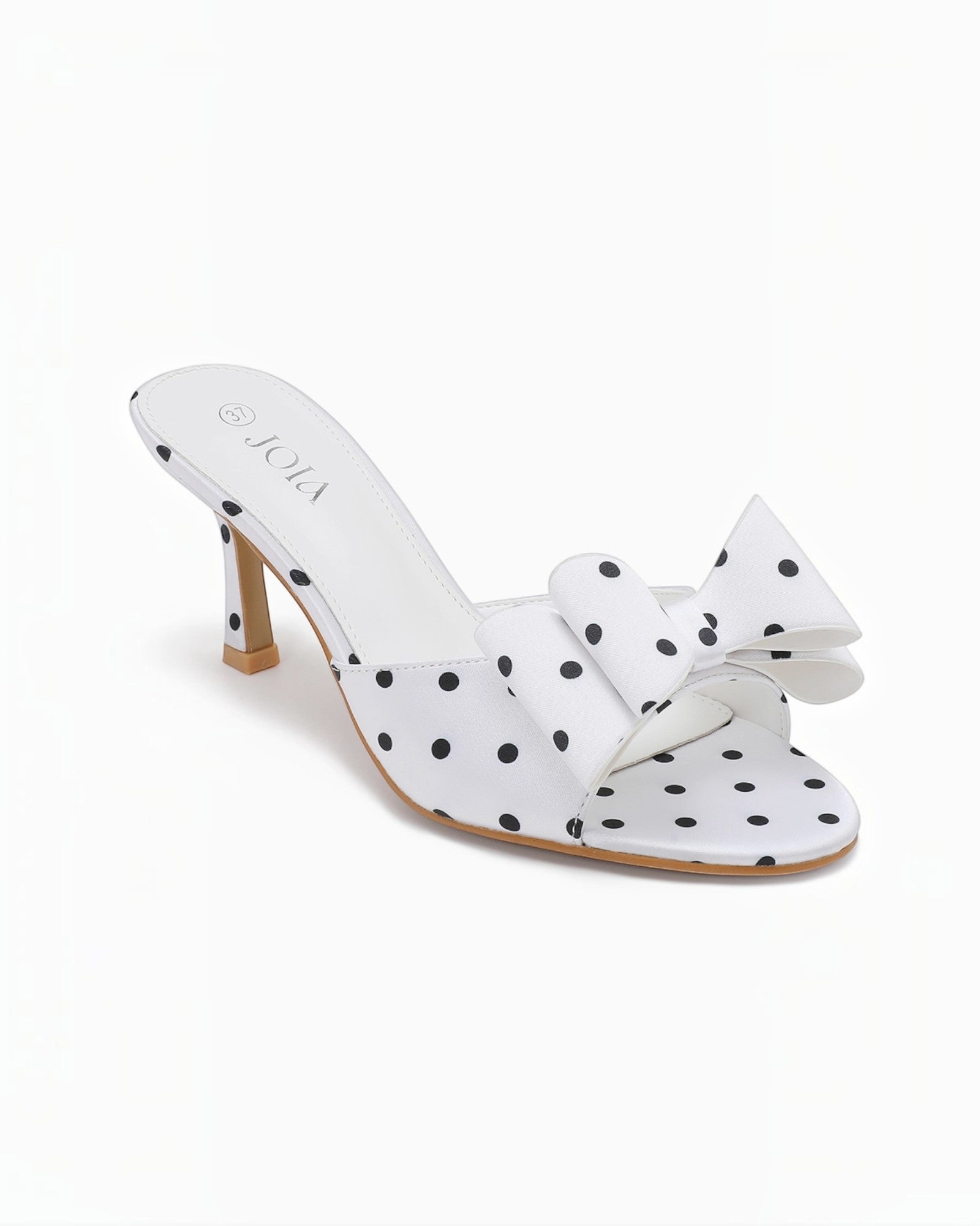 Mules à Talon Nœud Chic