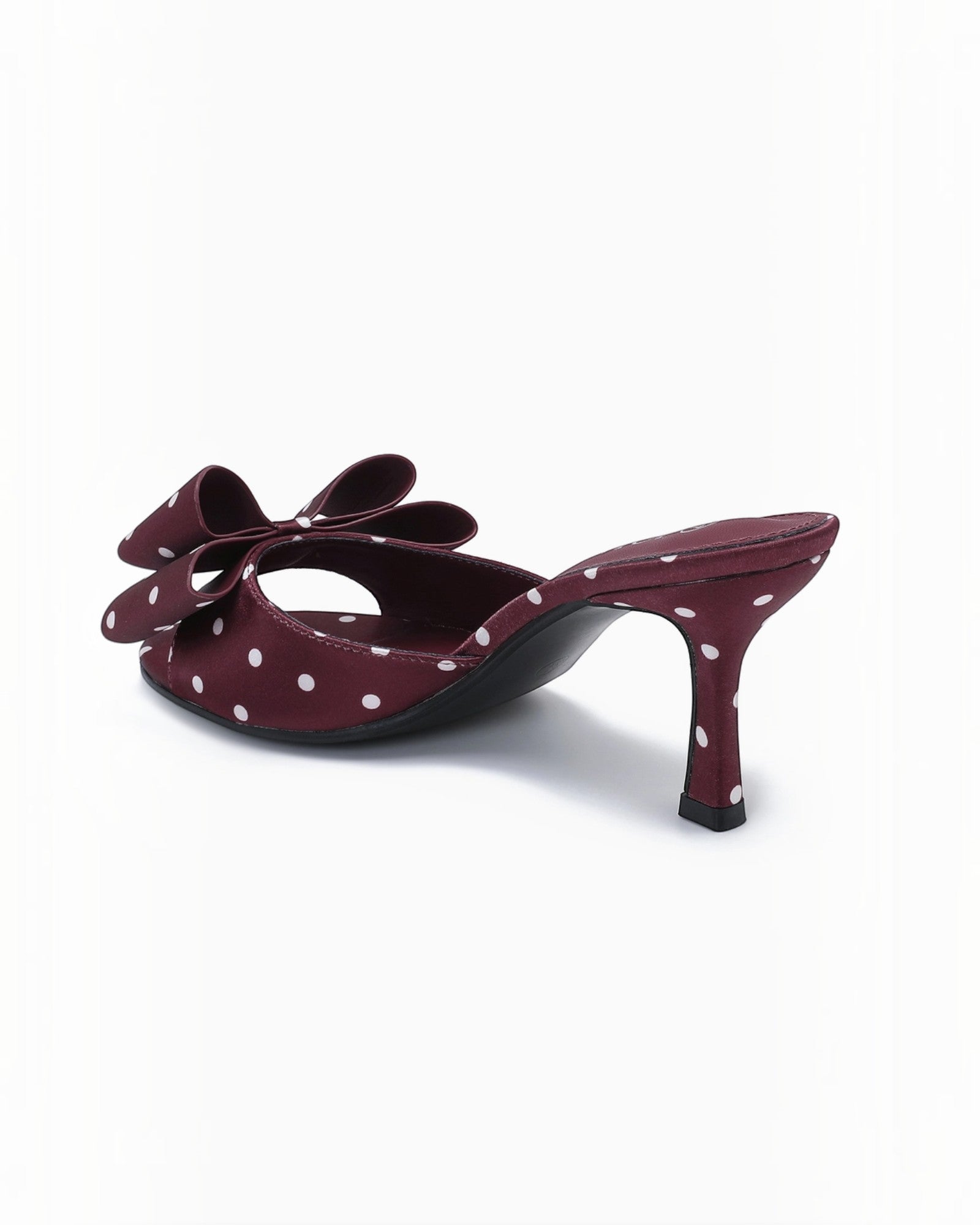 Mules à Talon Nœud Chic