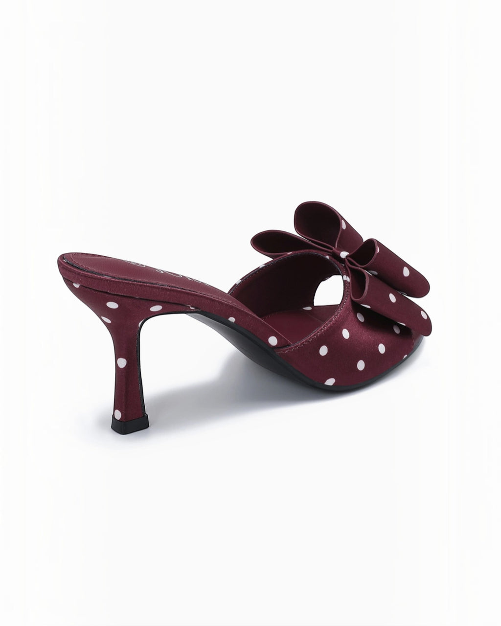Mules à Talon Nœud Chic