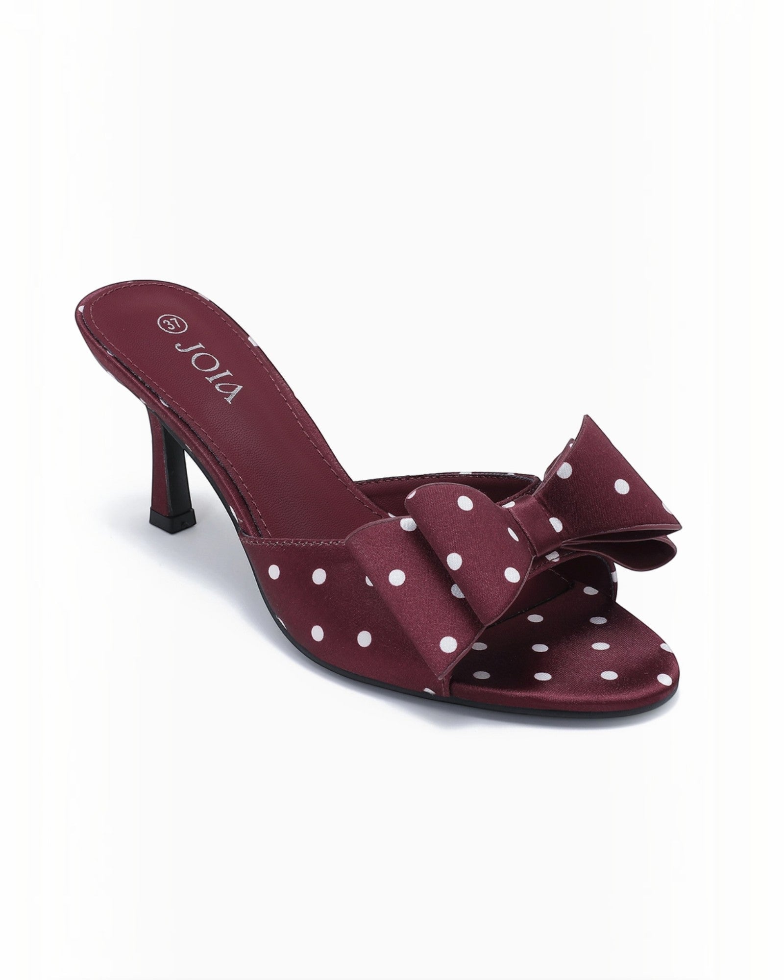 Mules à Talon Nœud Chic