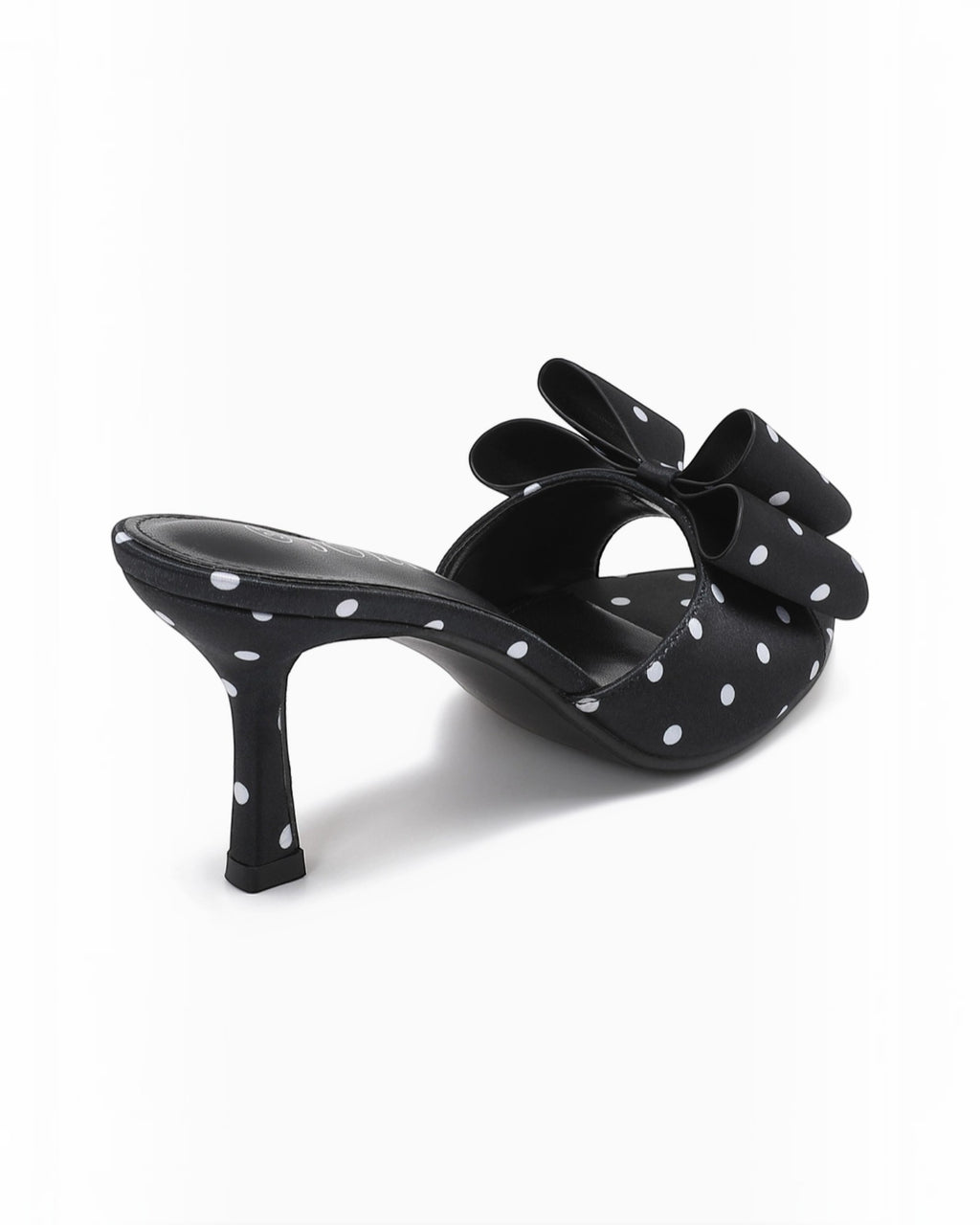 Mules à Talon Nœud Chic