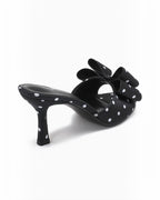 Mules à Talon Nœud Chic