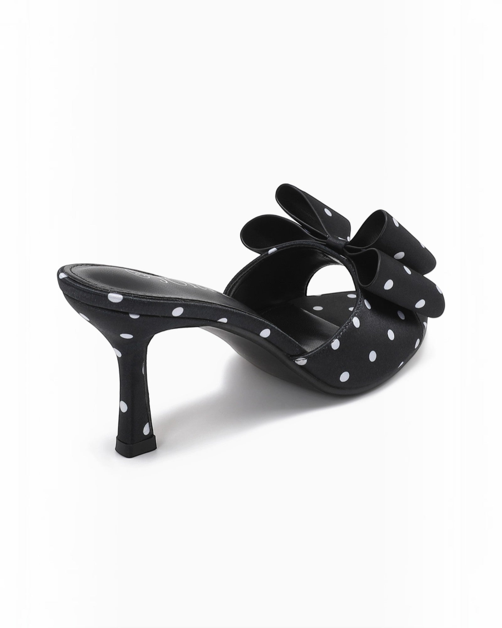Mules à Talon Nœud Chic