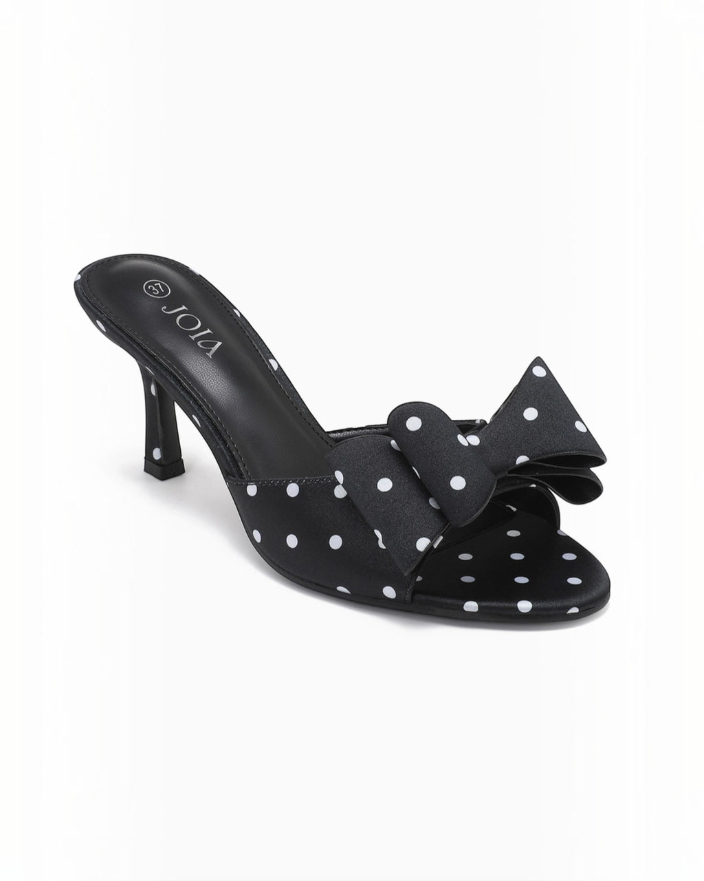Mules à Talon Nœud Chic