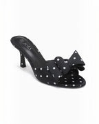 Mules à Talon Nœud Chic