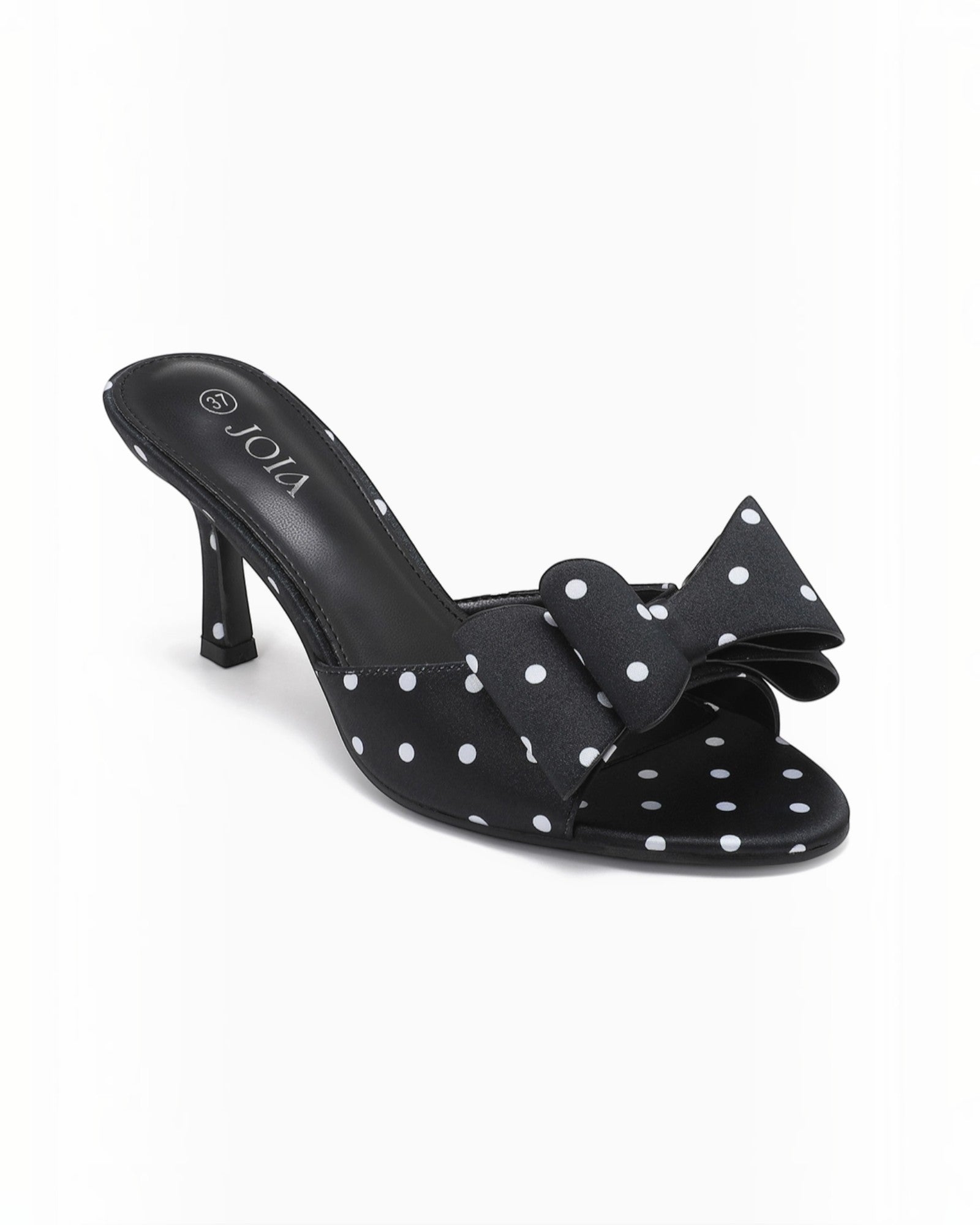 Mules à Talon Nœud Chic