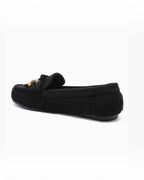 Mocassin confortable à franges