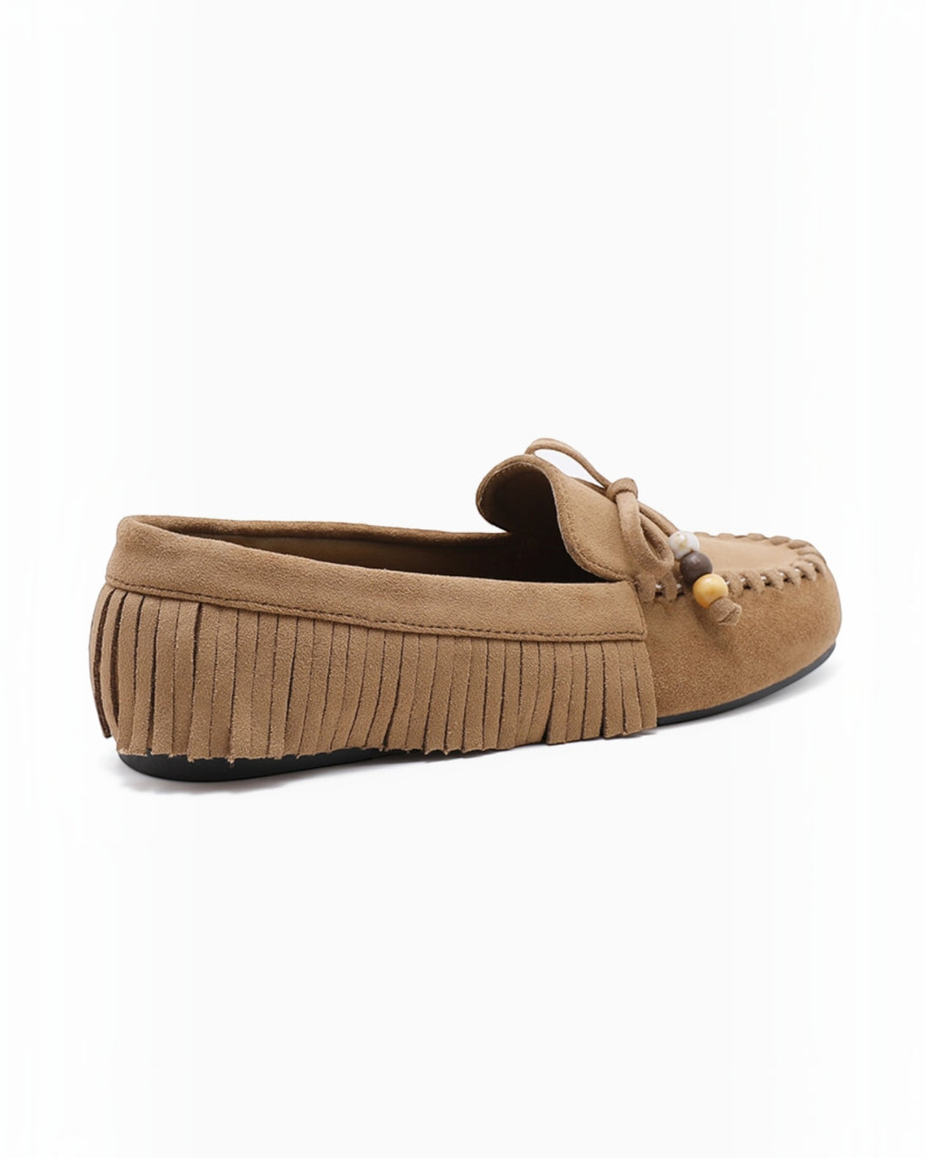 Mocassin confortable à franges
