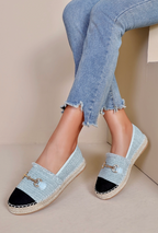 Espadrilles Plates Bout Rond à Boucle JOIA