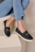 Espadrilles Plates Bout Rond à Boucle JOIA