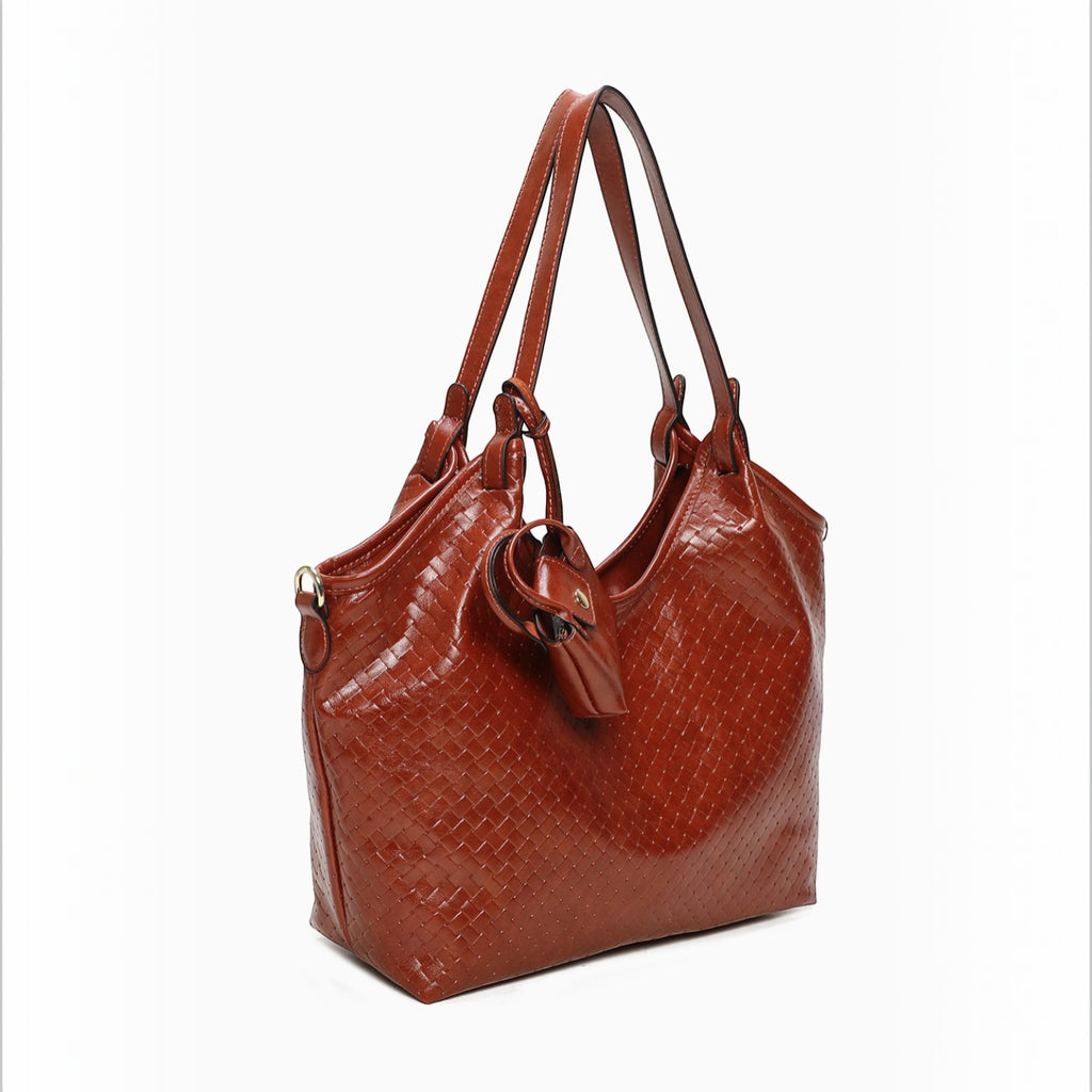 Cabas zippé avec mini sac en accessoire
