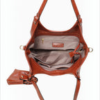 Cabas zippé avec mini sac en accessoire