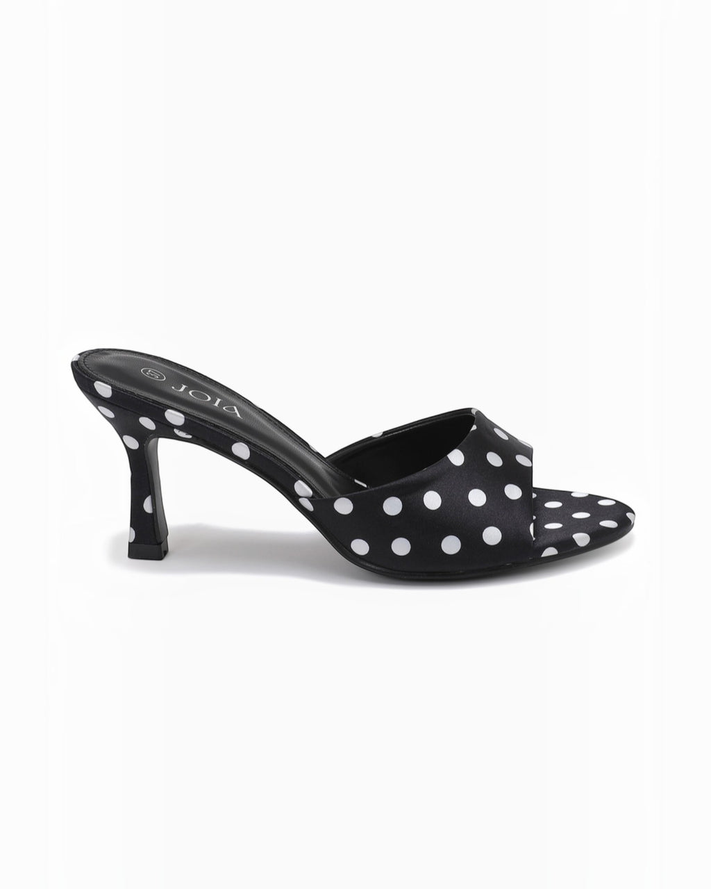 Mules à Talon Pois