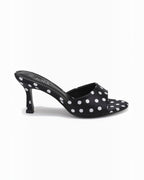 Mules à Talon Pois