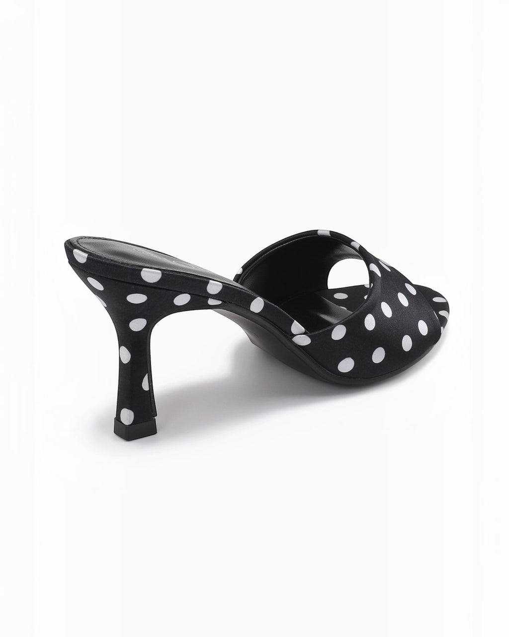 Mules à Talon Pois