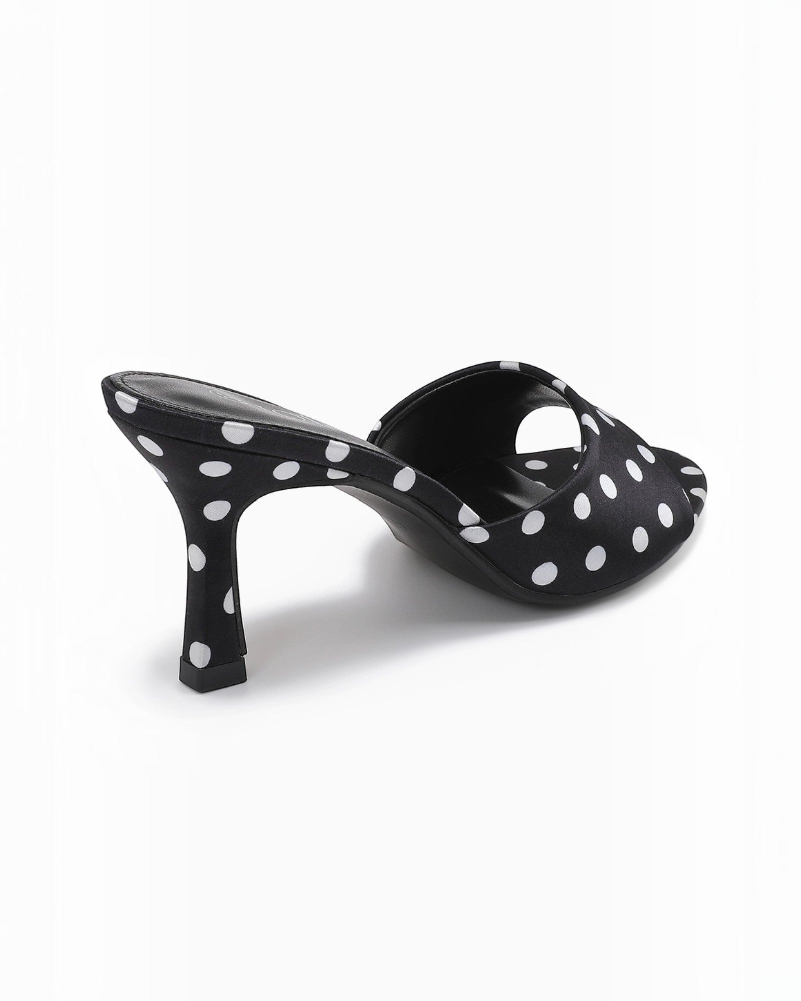 Mules à Talon Pois