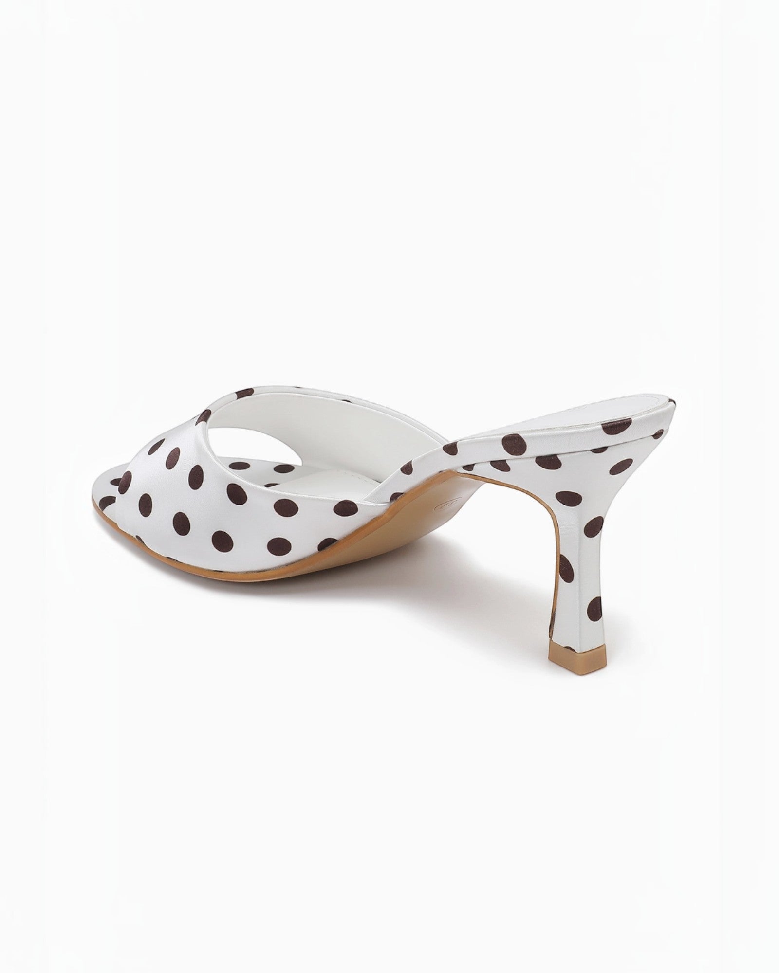 Mules à Talon Pois