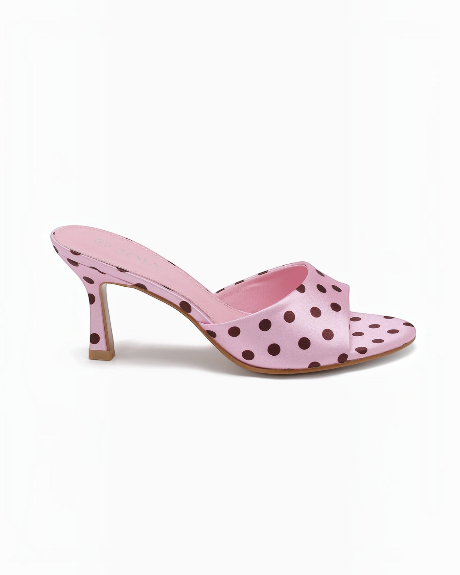 Mules à Talon Pois
