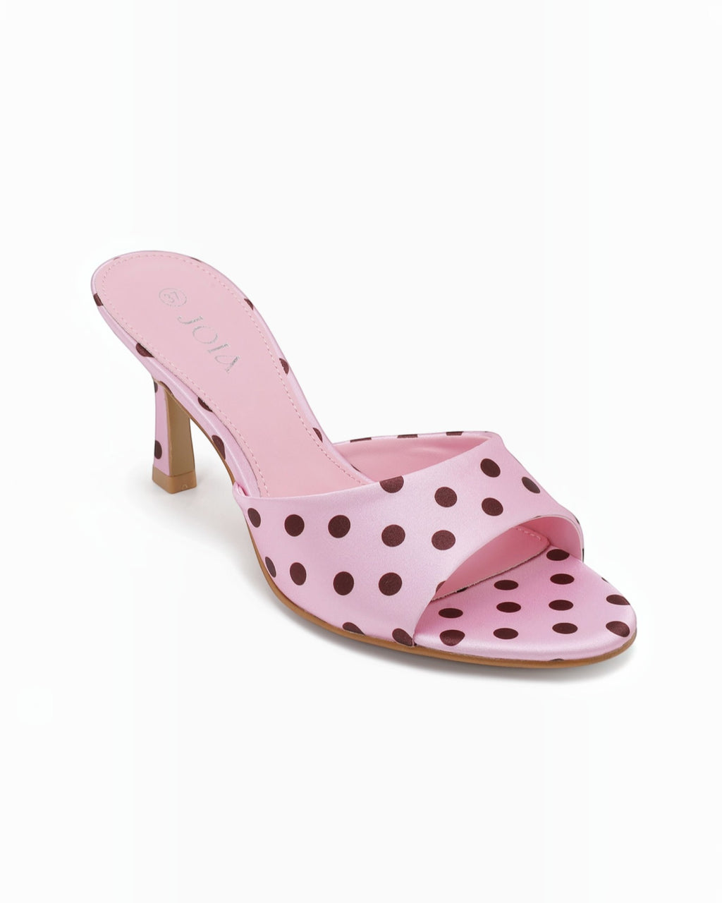 Mules à Talon Pois