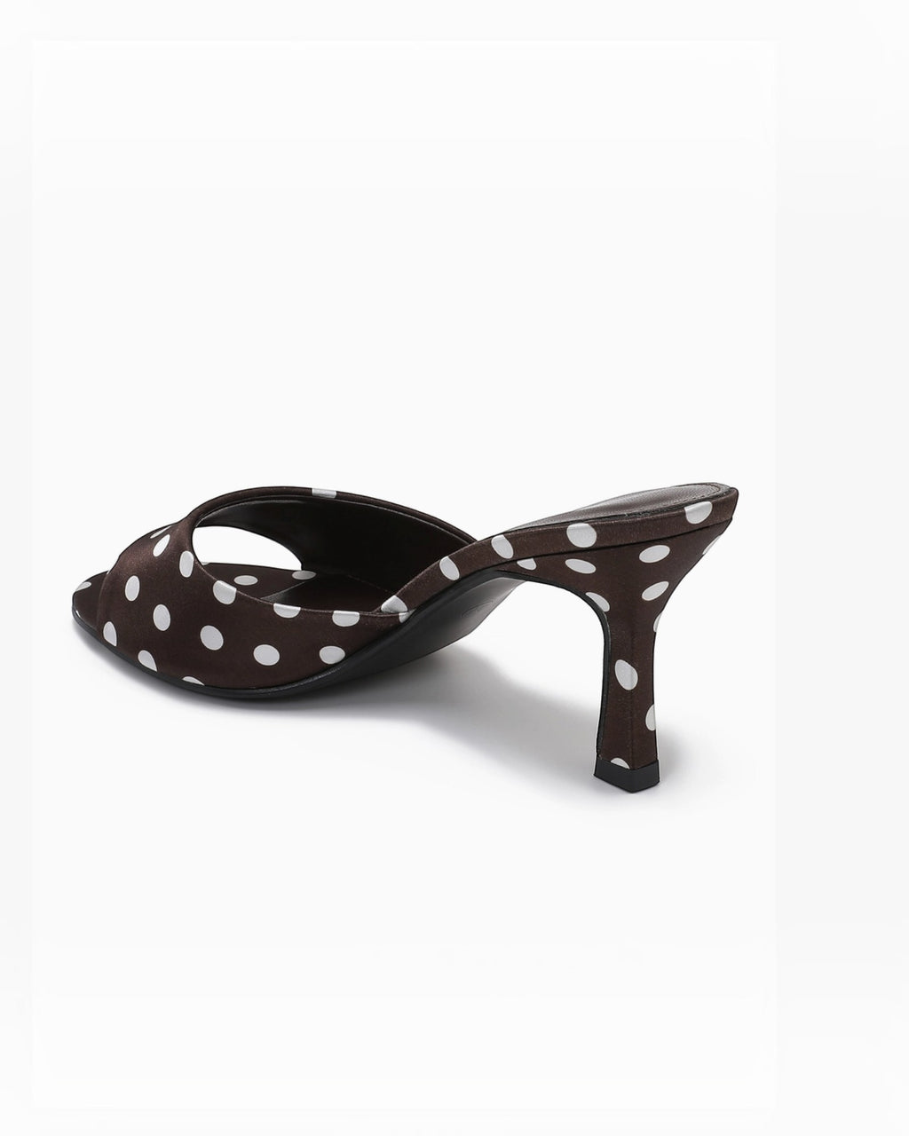 Mules à Talon Pois