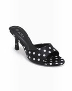 Mules à Talon Pois
