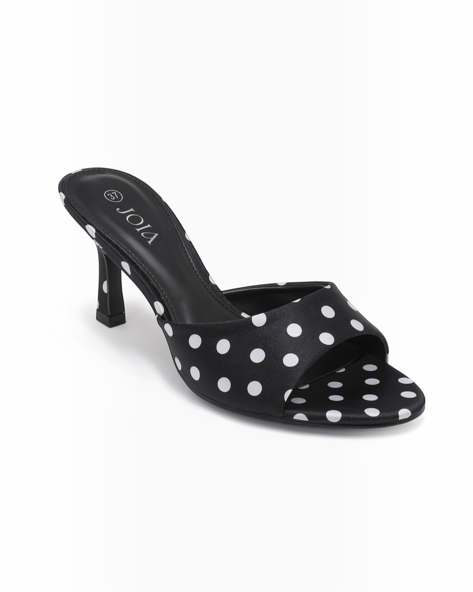 Mules à Talon Pois