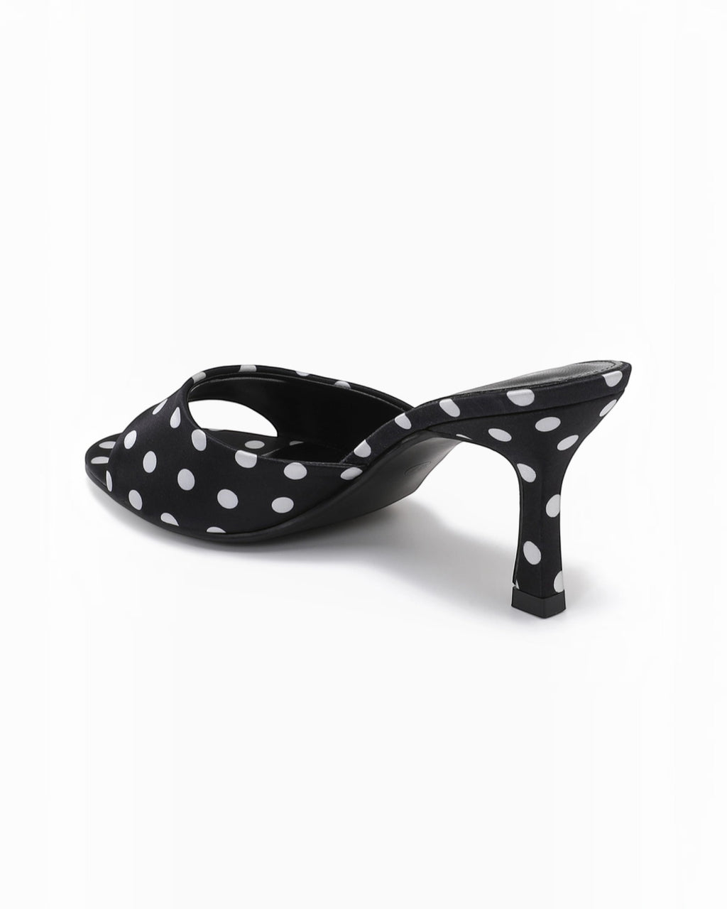 Mules à Talon Pois