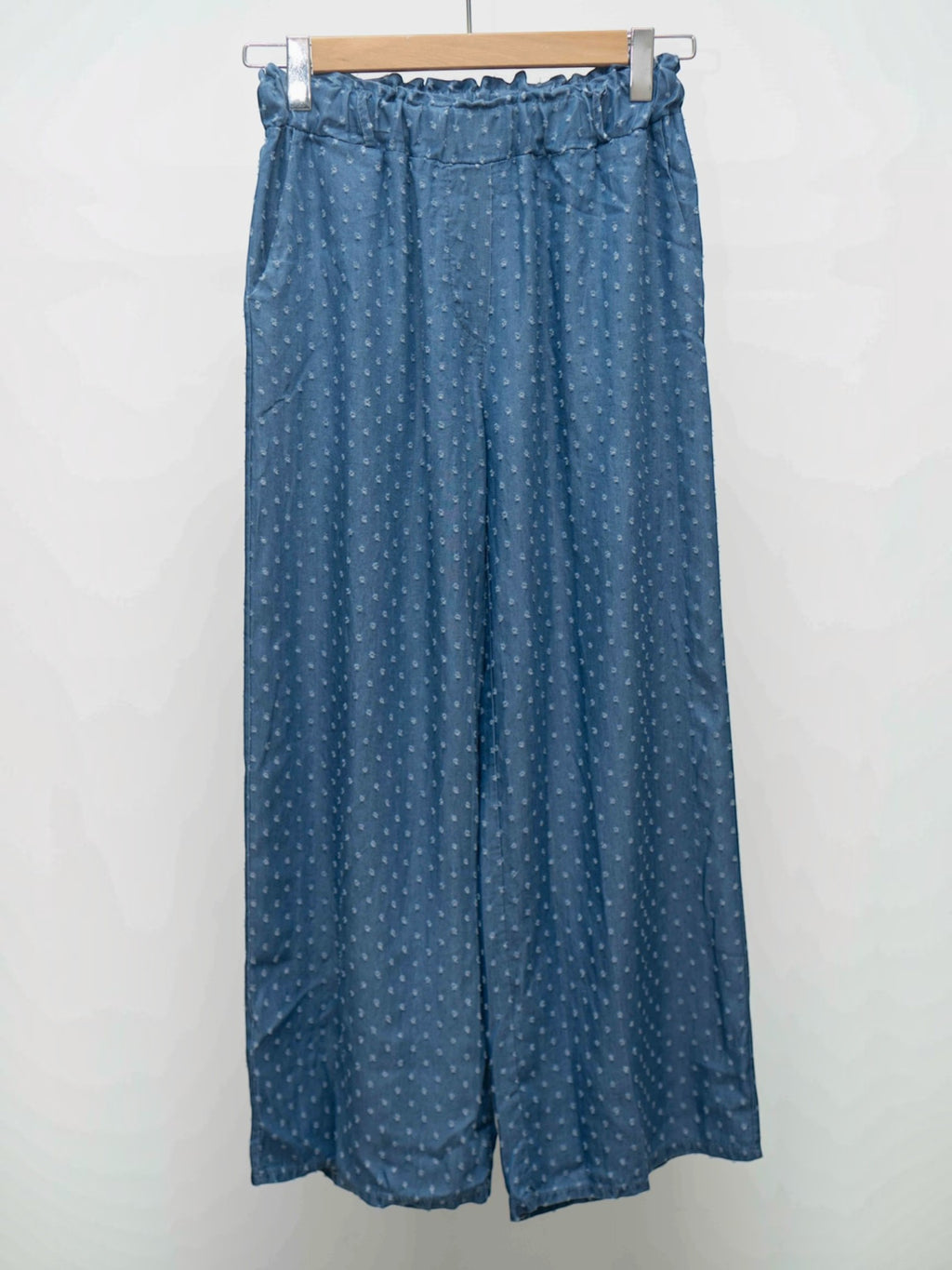 Pantalon fluide léger denim MOOYA
